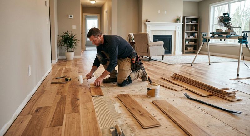 Engineered Wood Installation in Washtenaw County, MI