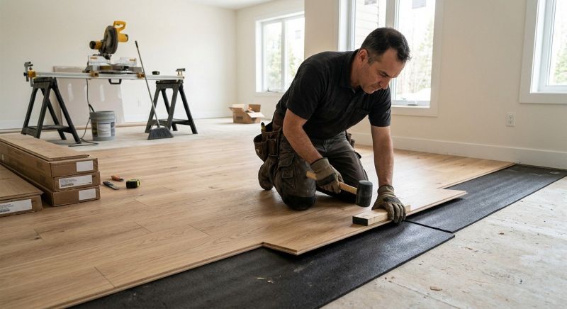 Engineered Wood Installation in Washtenaw County, MI