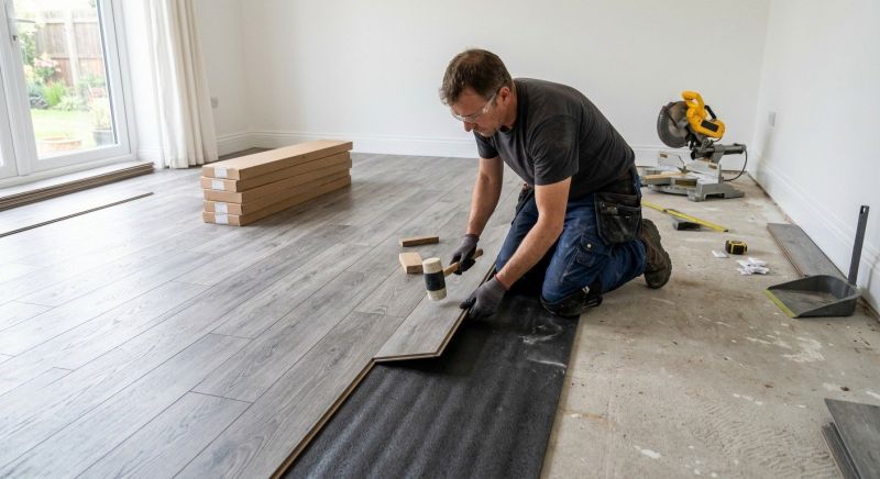 Laminate Floor Installation in Novi, MI