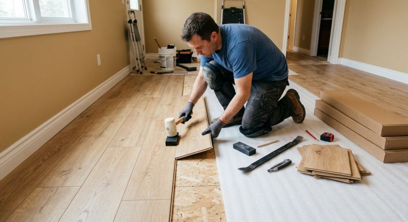 Laminate Floor Installation in Redford, MI