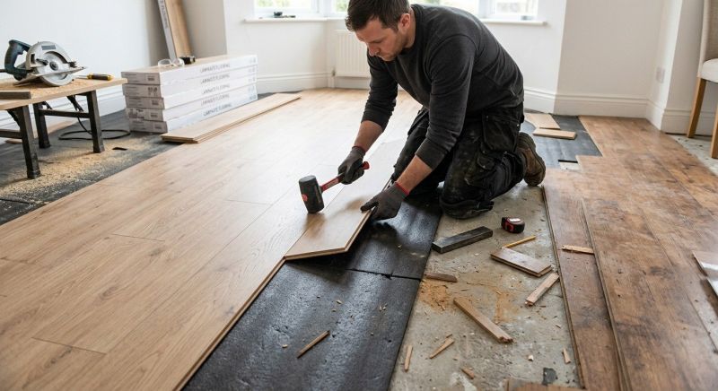 Laminate Floor Installation in South Lyon, MI