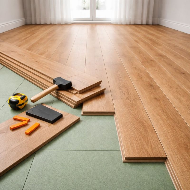 Laminate Floor Installation in Willis, MI