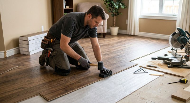 Laminate Floor Installation in Ypsilanti, MI