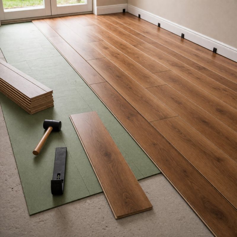 Laminate Floor Replacement in Belleville, MI