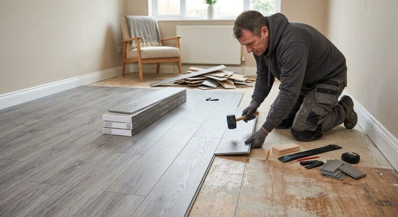 Laminate Floor Replacement in Canton, MI