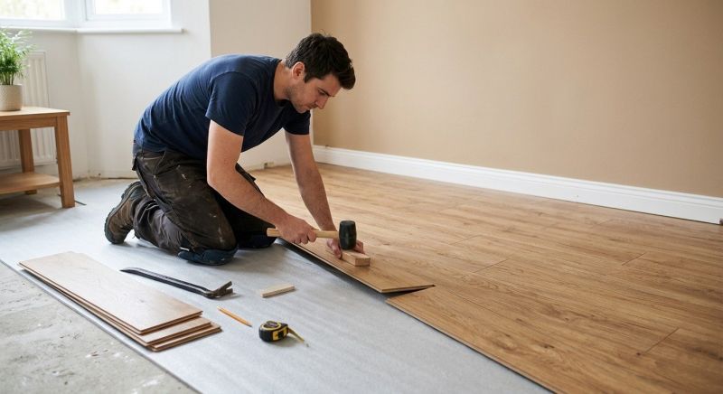 Laminate Floor Replacement in Dexter, MI
