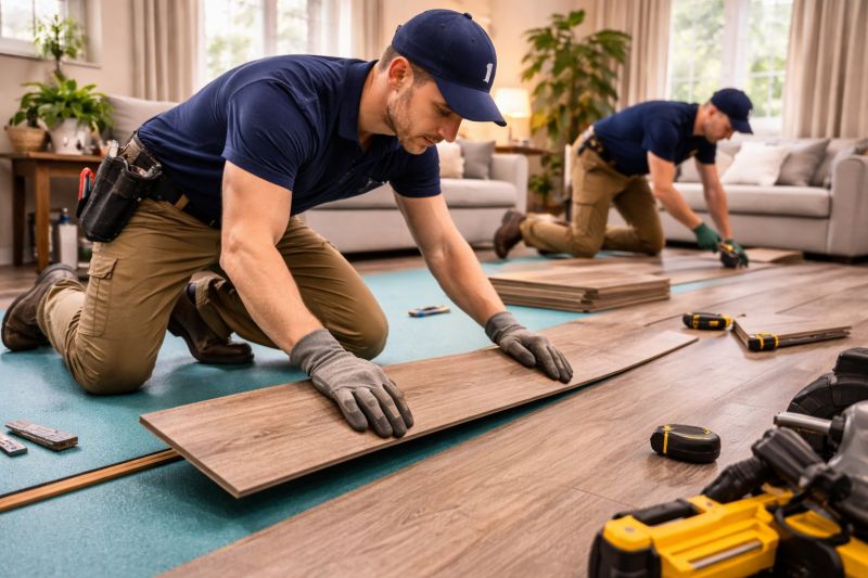 Laminate Floor Replacement in Dundee, MI