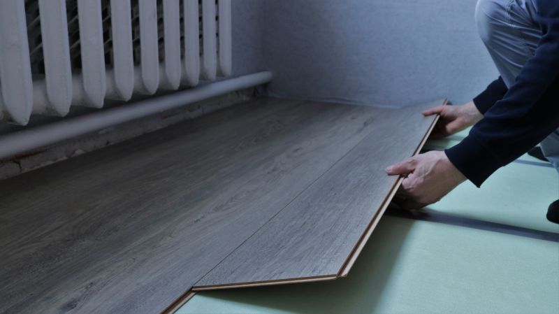 Laminate Floor Replacement in New Boston, MI