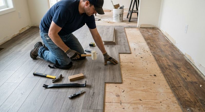 Laminate Floor Replacement in Southfield, MI