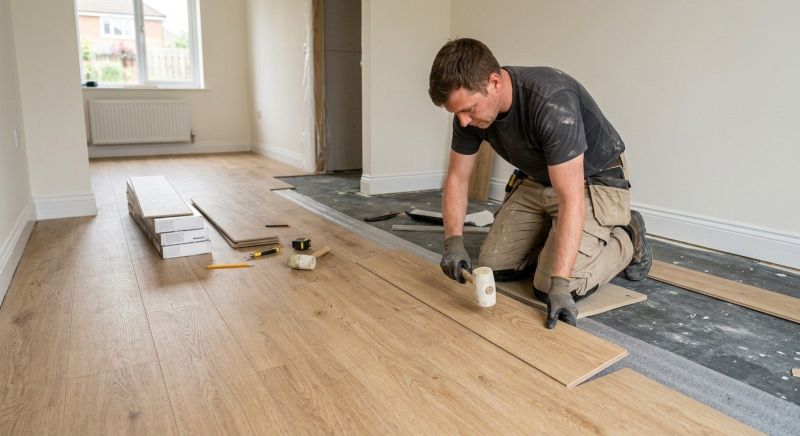 Linoleum Floor Installation in Washtenaw County, MI