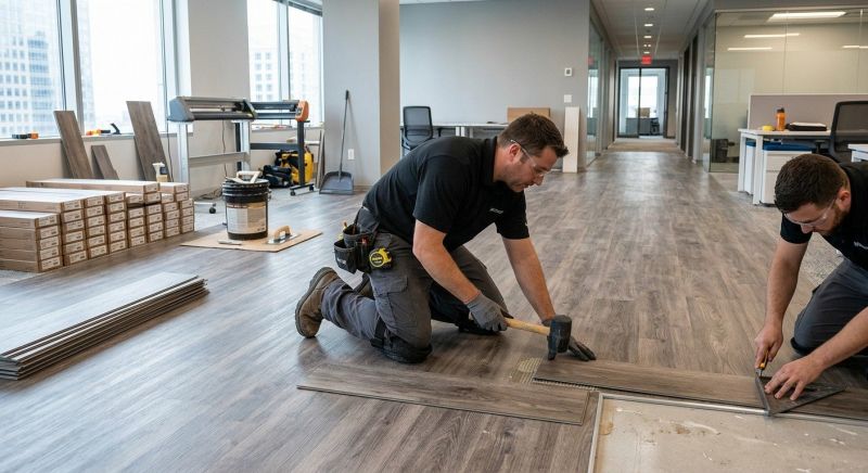 Linoleum Floor Installation in Southfield, MI