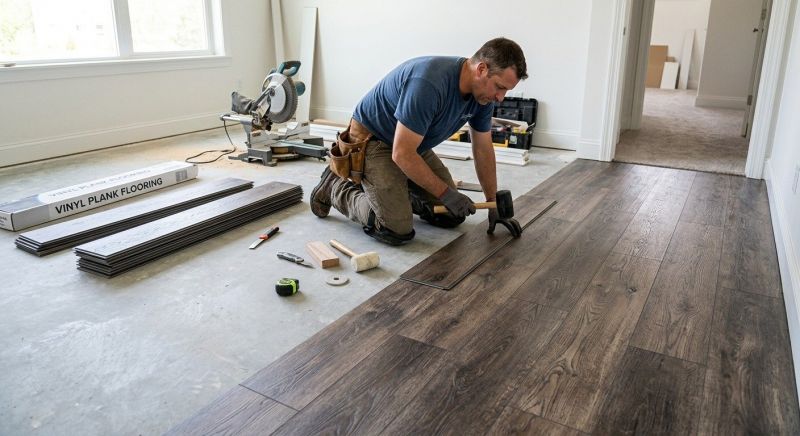 Linoleum Floor Installation in Wayne, MI