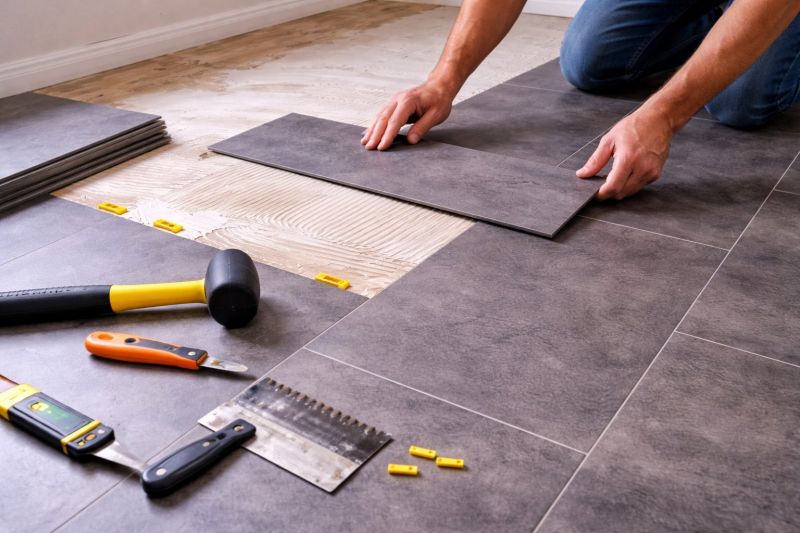 Luxury Vinyl Tile Installation in Washtenaw County, MI