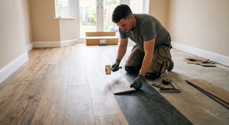 Luxury Vinyl Tile Installation in Romulus, MI