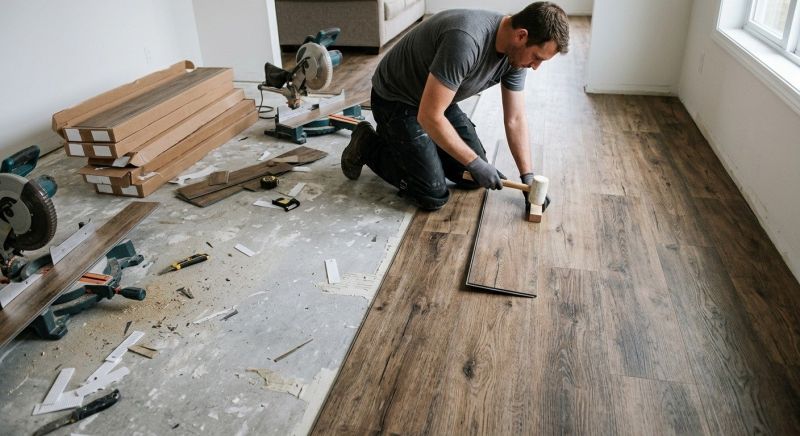 Vinyl Flooring Installation in Washtenaw County, MI