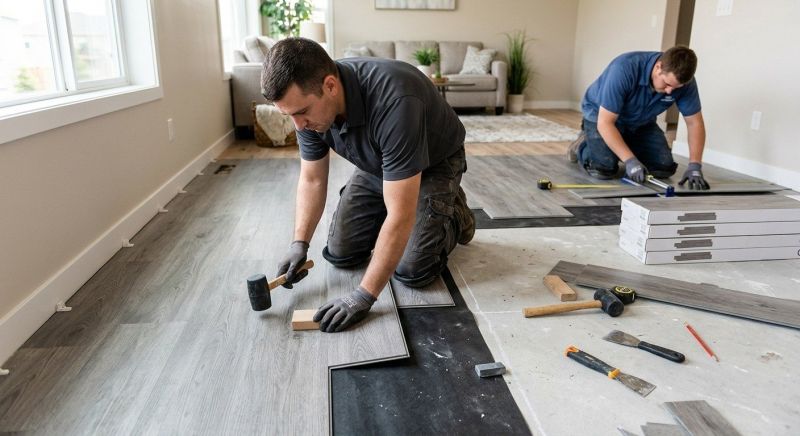 Vinyl Flooring Installation in Taylor, MI
