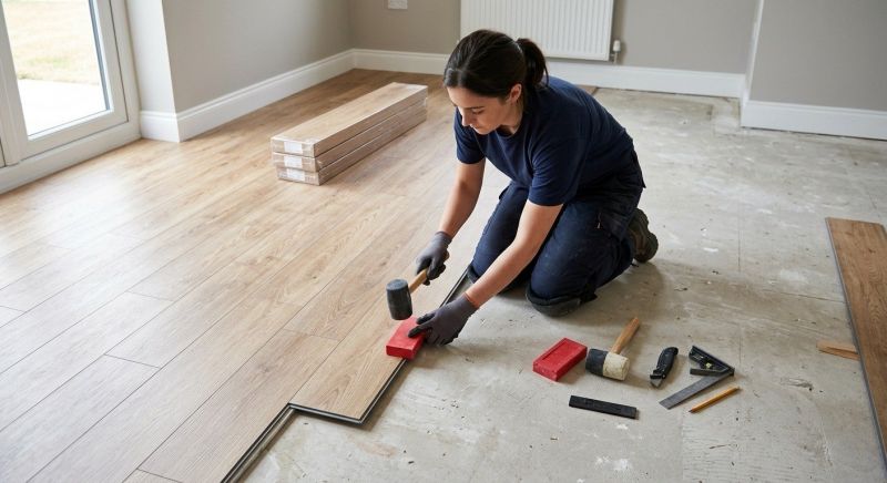 Vinyl Plank Floor Installation in Washtenaw County, MI