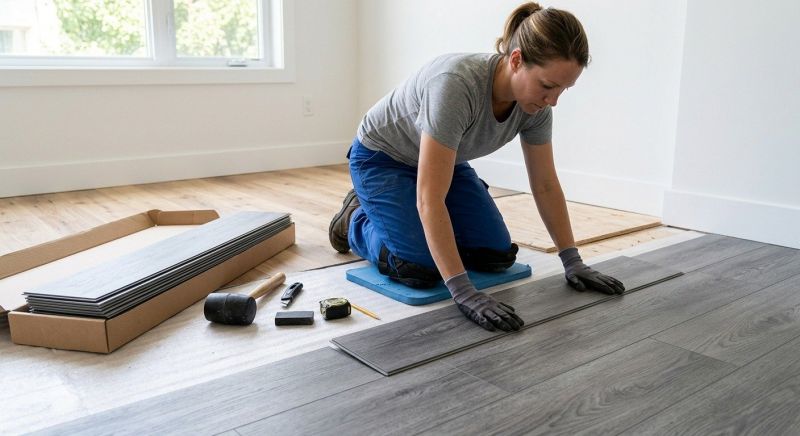 Vinyl Tile Installation in Washtenaw County, MI